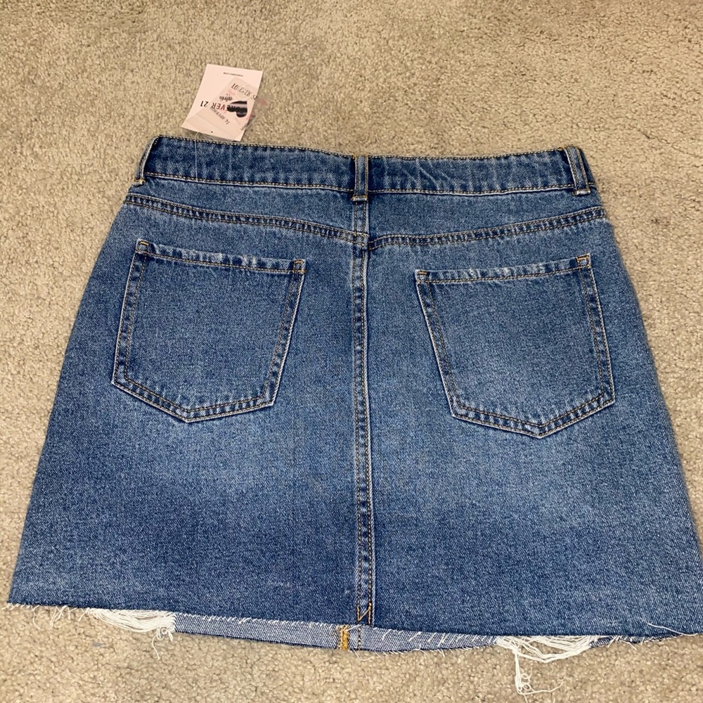 FOREVER 21 Jean Skirt - Picture 2 of 2